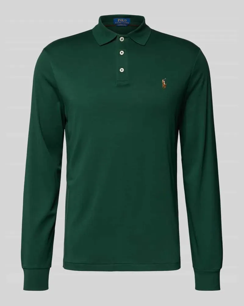 Ralph Lauren Slim Fit Poloshirt in Logo-Stitching 
