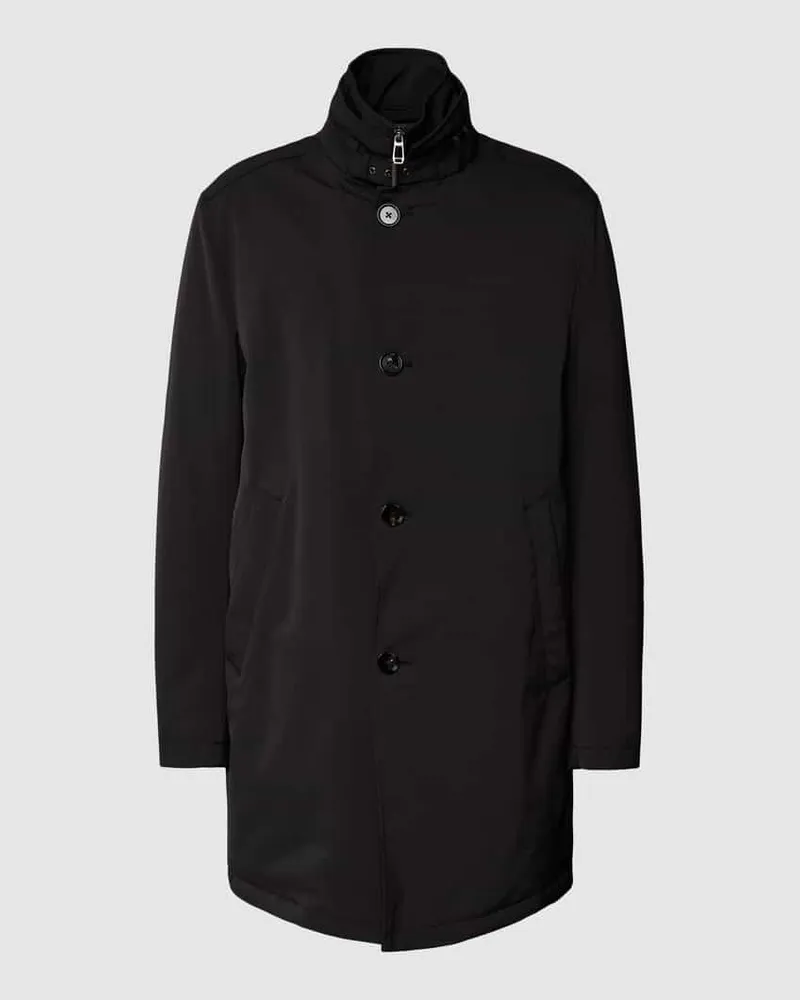 JOOP! Mantel mit Stehkragen Modell 'Flawo Black