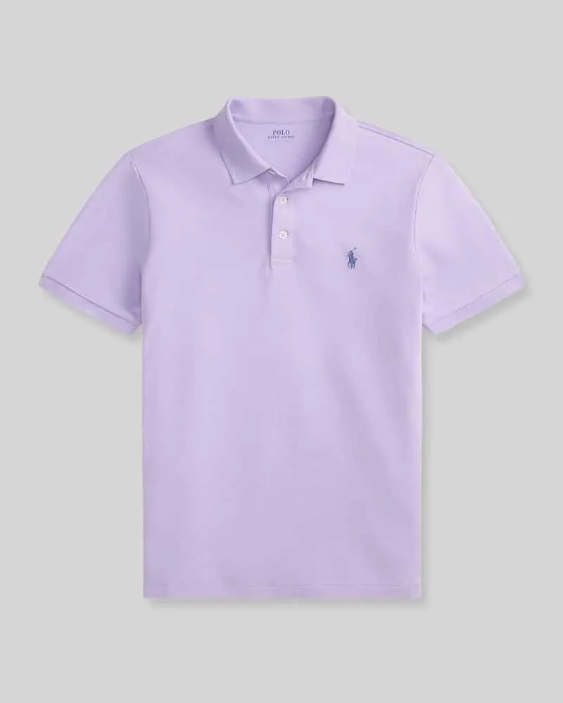 Ralph Lauren Regular Fit Poloshirt aus Baumwoll-Mix Flieder