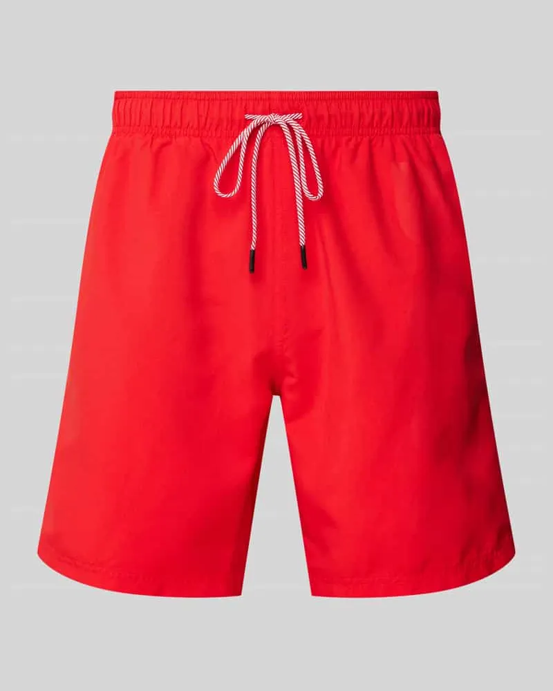 HUGO BOSS Regular Fit Badeshorts mit Label-Print Modell 'Orca 