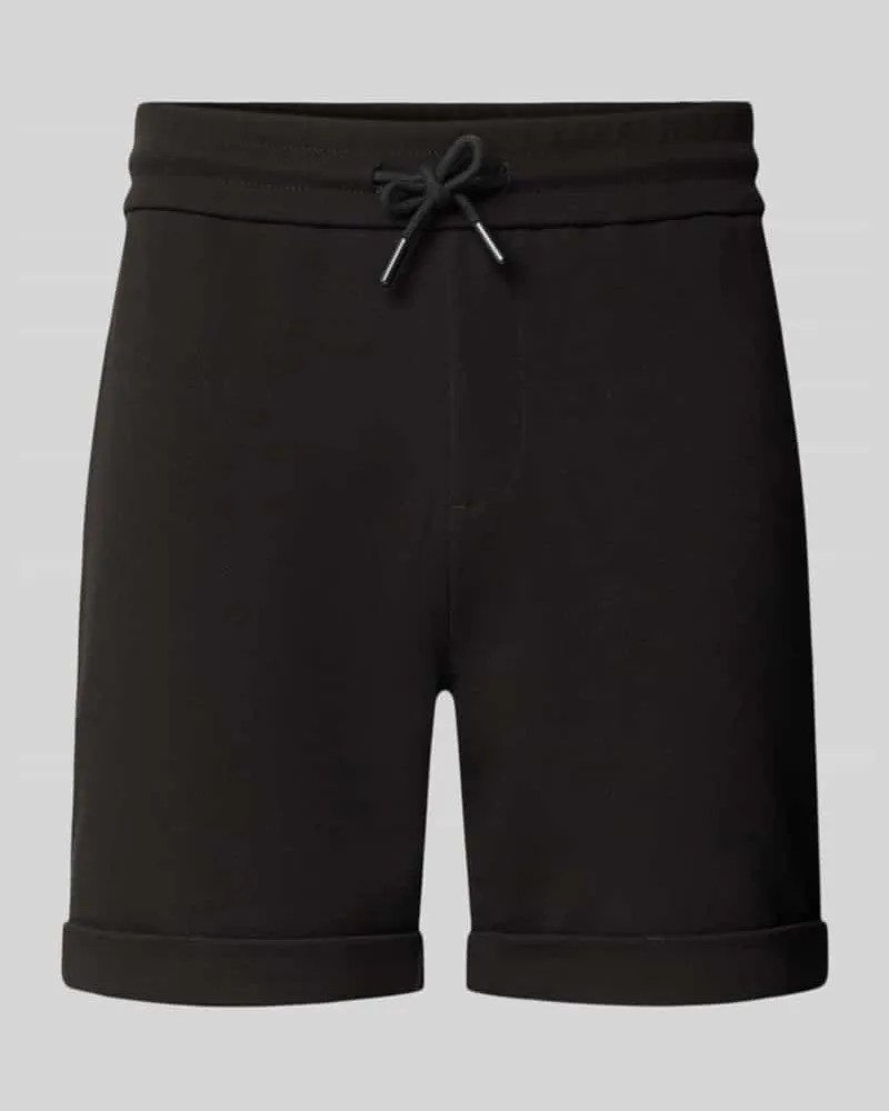Only & Sons Regular Fit Shorts mit Viskose-Anteil Modell 'NEWKODYL Black
