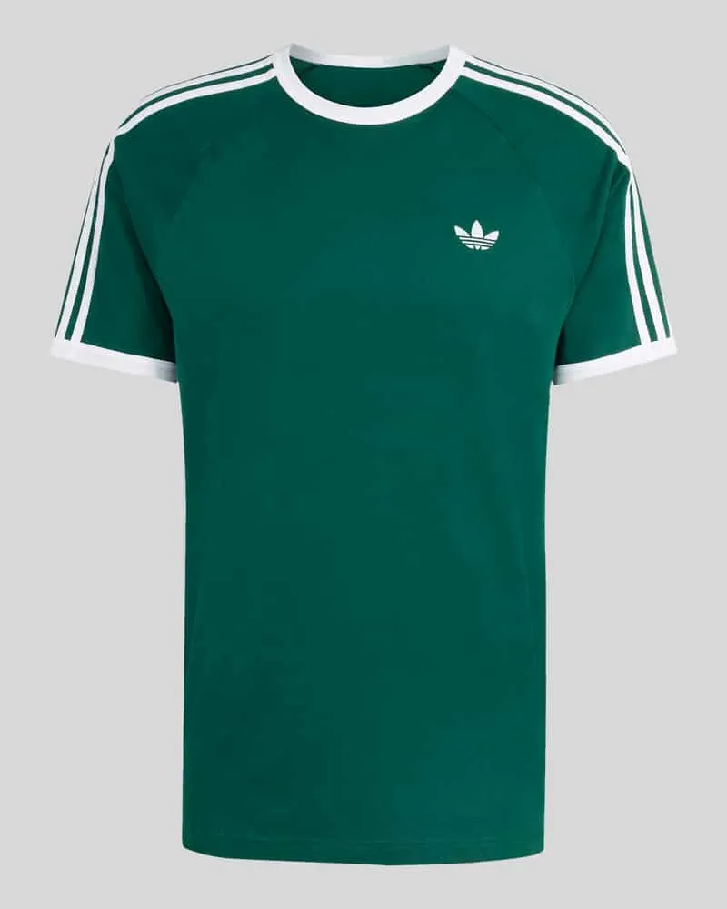 adidas Regular Fit T-Shirt aus reiner Baumwolle Gruen