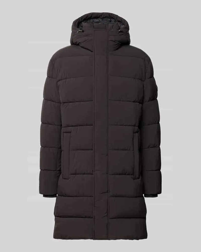 JOOP! Pufferjacke mit verstecktem Reißverschluss Modell 'Whiston Black