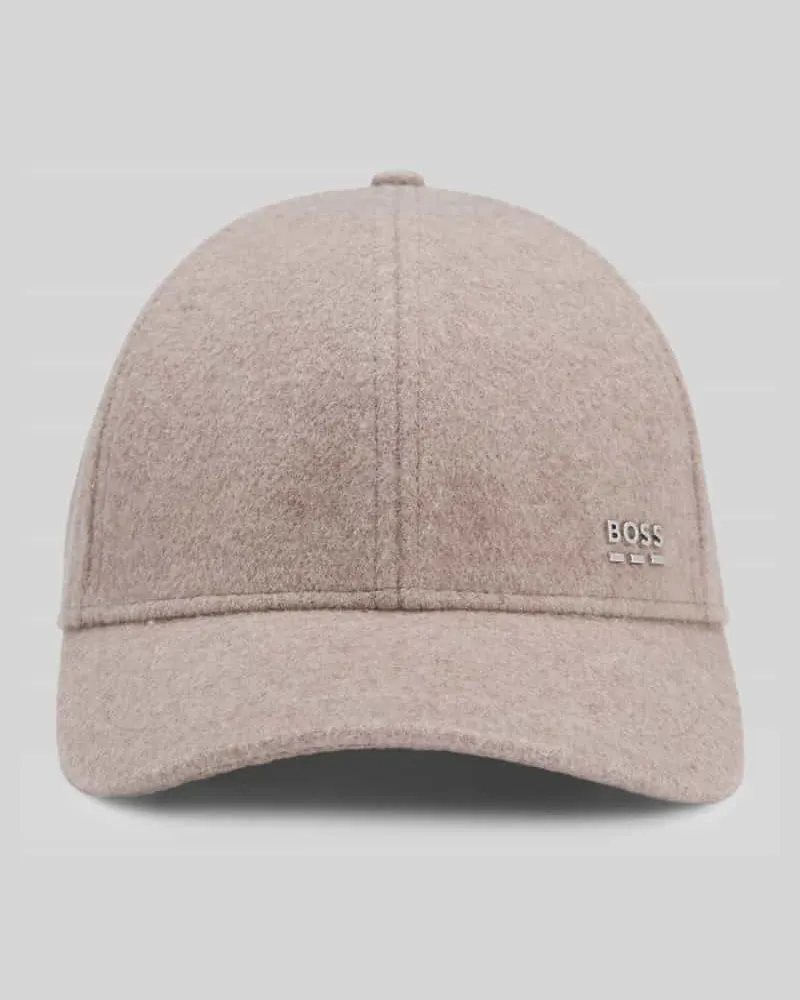 HUGO BOSS Cap mit Logo-Detail Beige