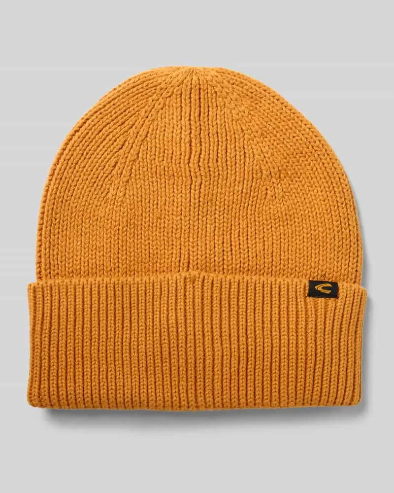 Camel Active Beanie aus Baumwoll-Kaschmir-Mix Coral