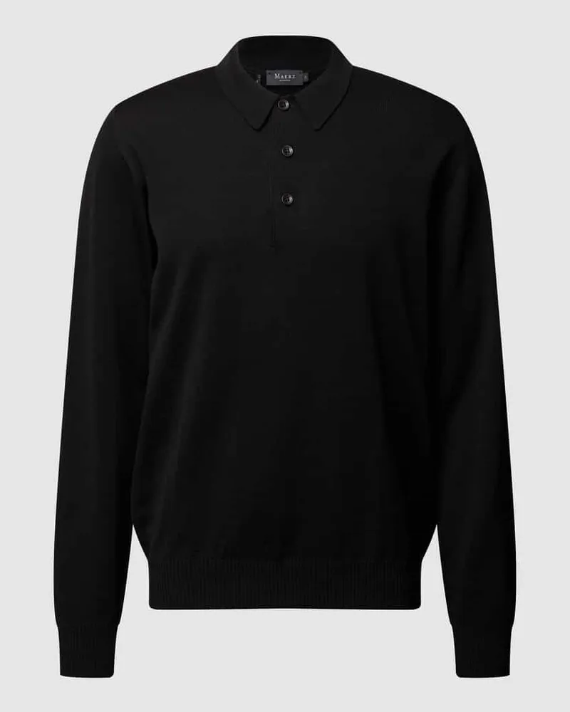 Maerz Strickpullover aus reiner Schurwolle 