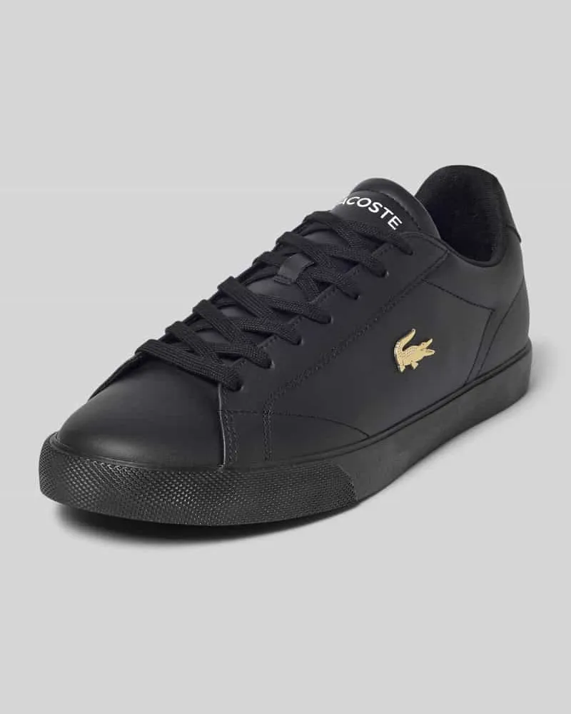 Lacoste Sneaker aus echtem Leder Modell 'LEROND SET Black