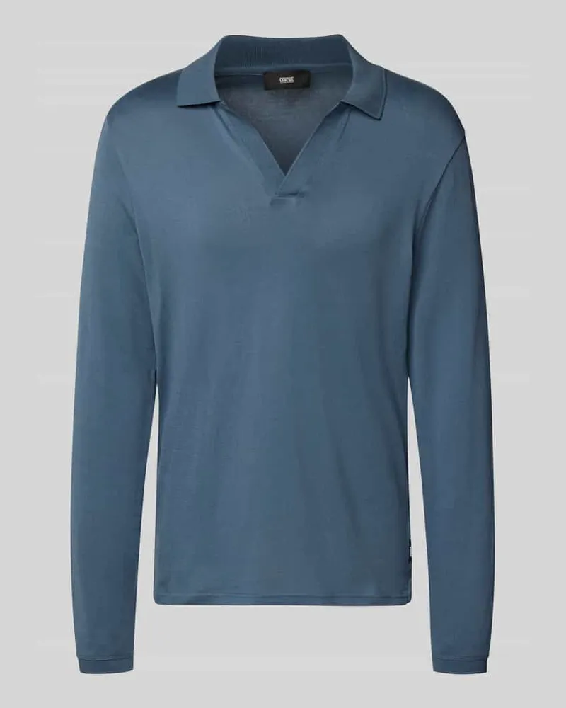 cinque Regular Fit Poloshirt mit V-Ausschnitt Modell 'BOLLO 