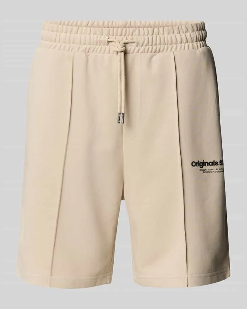 Jack & Jones Sweatshorts mit Label-Detail Modell 'KANE 