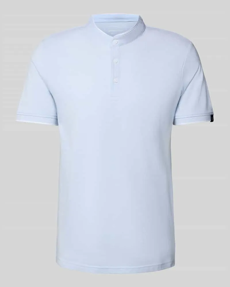 Tom Tailor Regular Fit Poloshirt aus reiner Baumwolle Hellblau