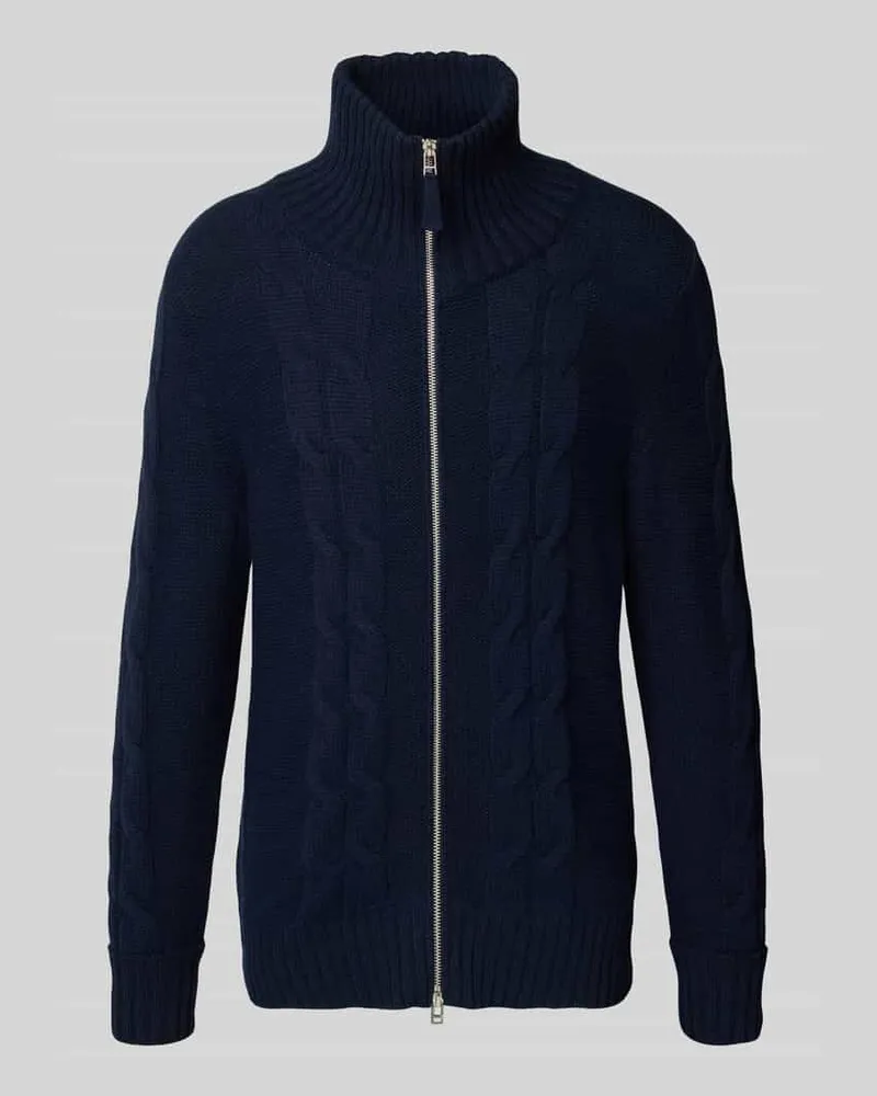 FTC Cashmere Strickjacke aus Baumwoll-Kaschmir-Mix 