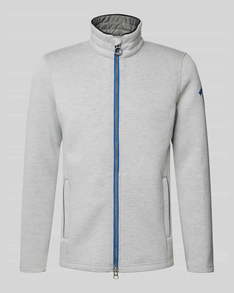 Wellensteyn Sweatjacke mit Logo-Stitching Modell 'TAMPER 