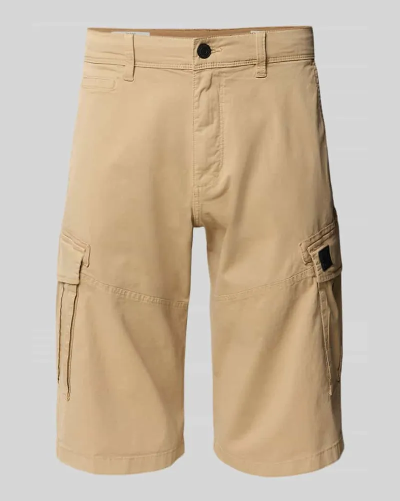 S.Oliver Relaxed Fit Cargoshorts aus Baumwoll-Mix 