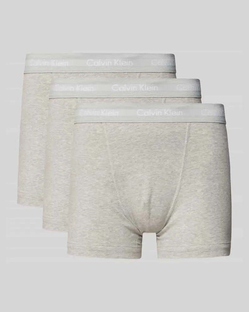 Calvin Klein Trunks mit Logo-Bund im 3er-Pack 