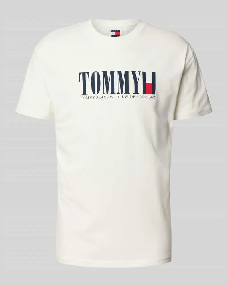 Tommy Hilfiger Regular Fit T-Shirt aus reiner Baumwolle 