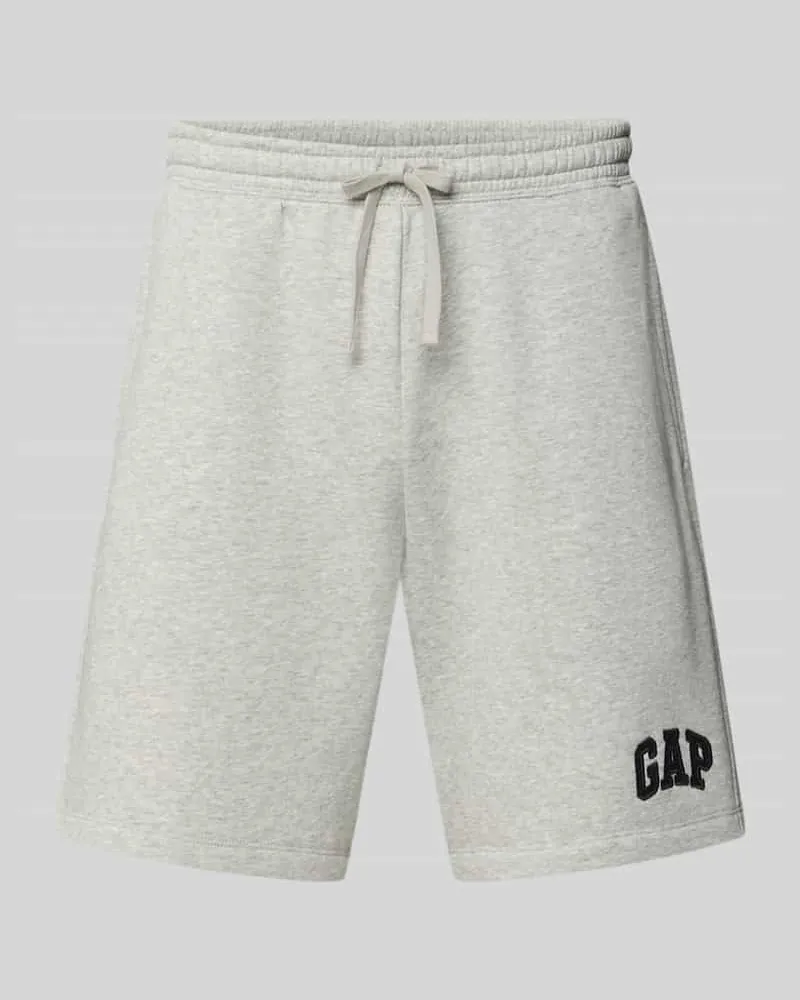 GAP Sweatshorts mit elastischem Bund Hellgrau