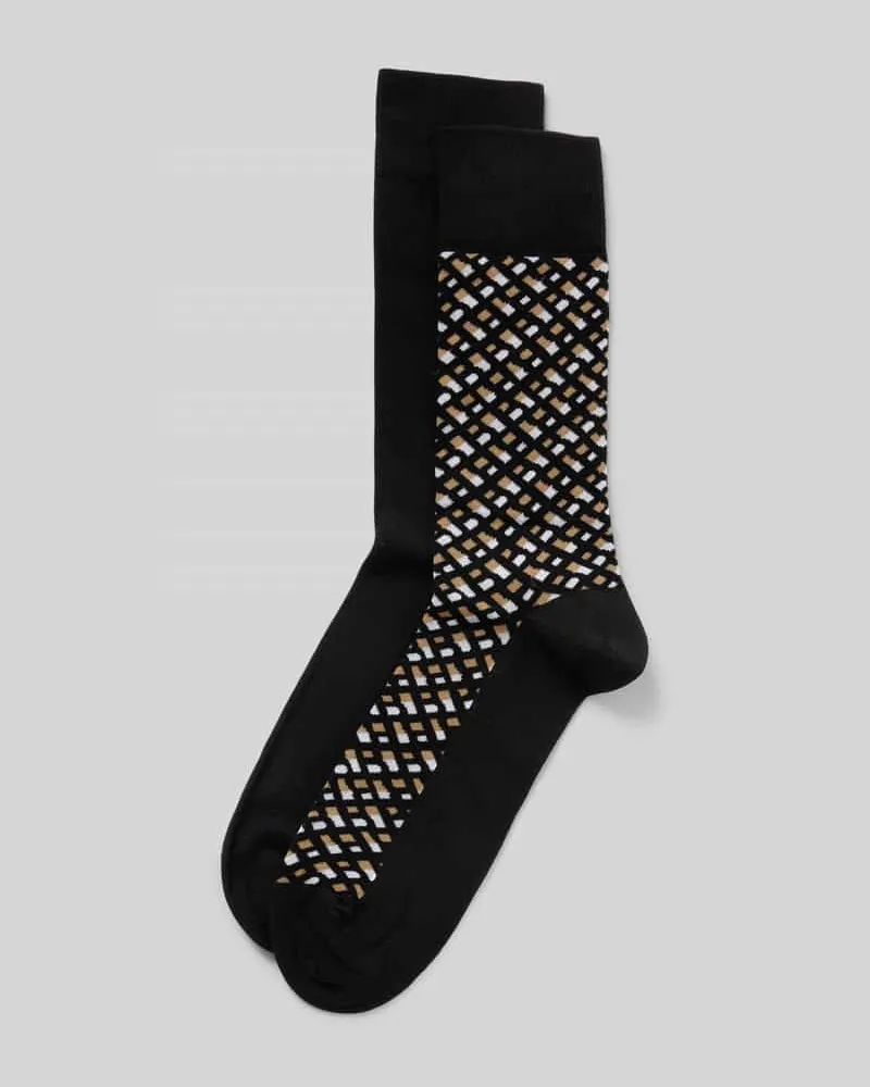 HUGO BOSS Socken mit Label-Detail im 2er-Pack 