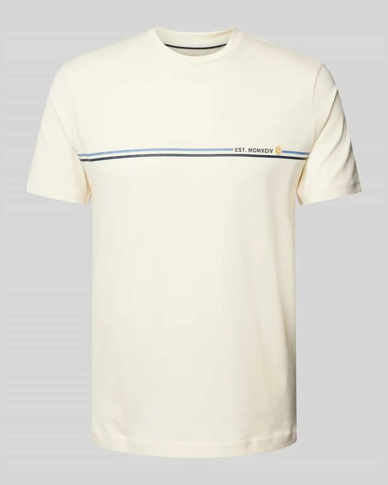 Christian Berg T-Shirt mit Label-Print 