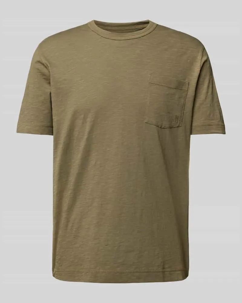 Marc O'Polo Regular Fit T-Shirt aus weichem Slub Jersey 