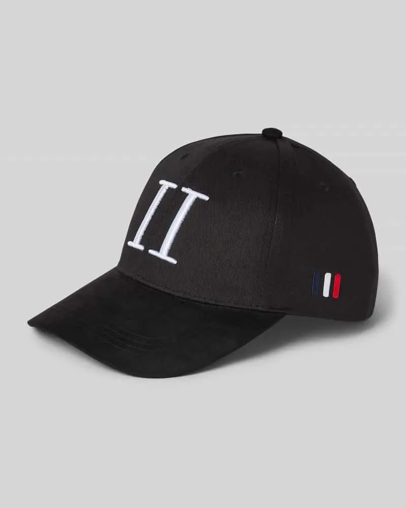 LES DEUX Basecap mit Label-Stitching 