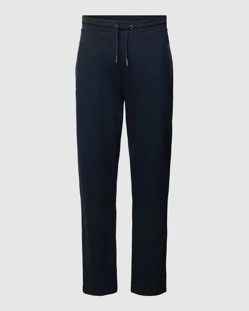 Bugatti Sweatpants mit Gesäßtasche Marine