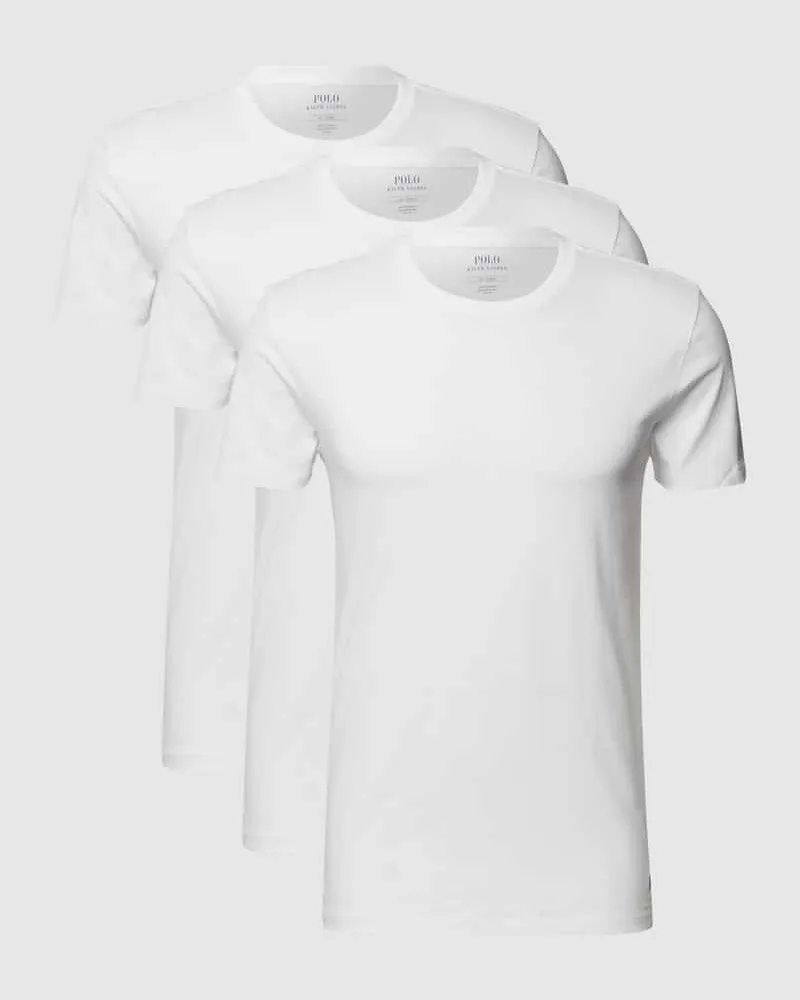 Ralph Lauren T-Shirt mit Rundhalsausschnitt im 3er-Pack 