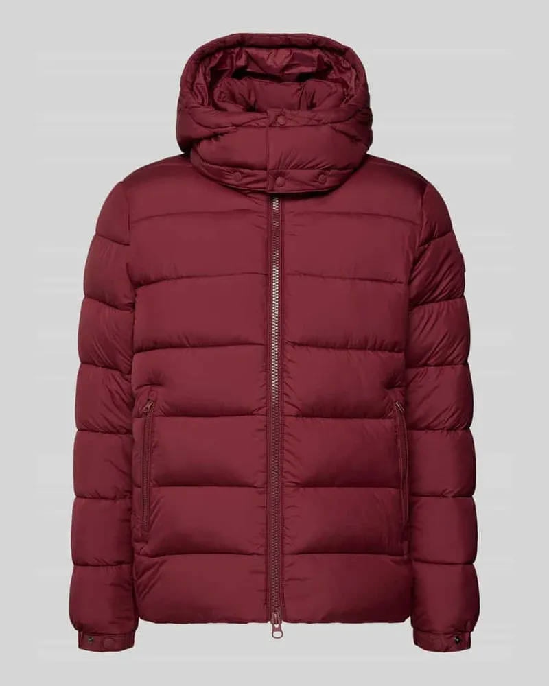 Save The Duck Winterjacke mit abnehmbarer Kapuze Modell 'BORIS Bordeaux