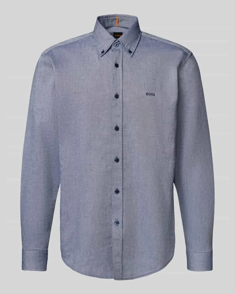 HUGO BOSS Regular Fit Freizeithemd aus reiner Baumwolle Modell 'RICKERT_M 