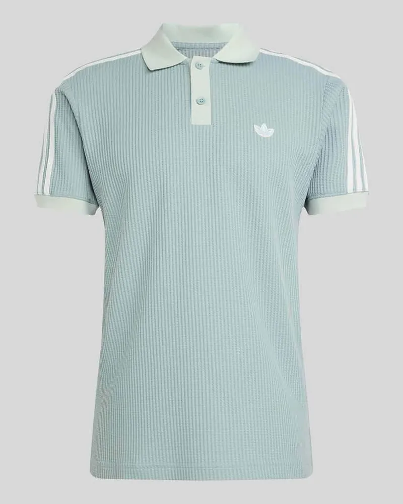 adidas Relaxed Fit Poloshirt mit Baumwoll-Anteil Schilf