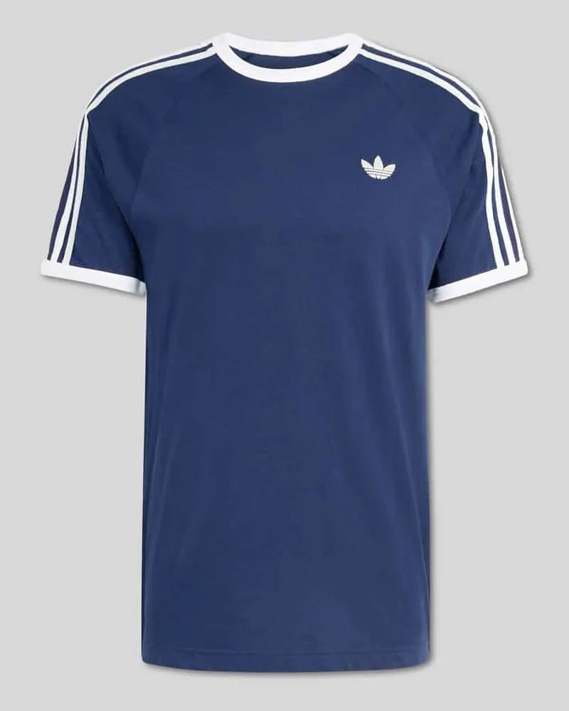 adidas Regular Fit T-Shirt aus reiner Baumwolle Marine
