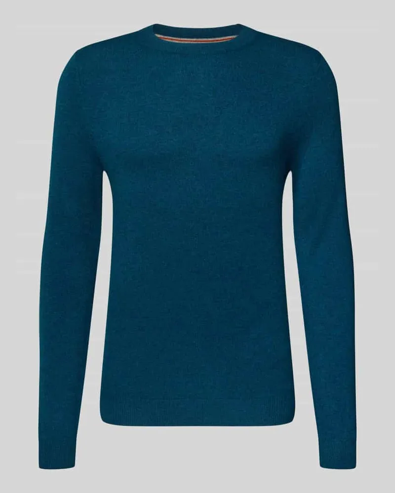 McNeal Strickpullover aus Woll-Mix mit Kaschmir-Anteil Petrol