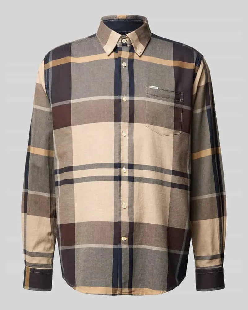 Barbour Regular Fit Freizeithemd aus reiner Baumwolle Modell 'BEARPARK 