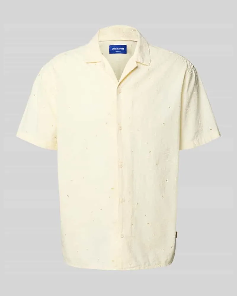 Jack & Jones Regular Fit Freizeithemd Modell 'EMBROIDERY PATTERN 