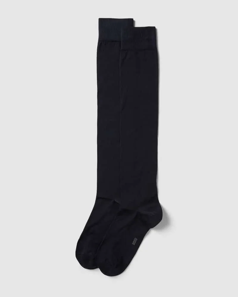 HUGO BOSS Socken mit geripptem Abschluss im 2er-Pack 