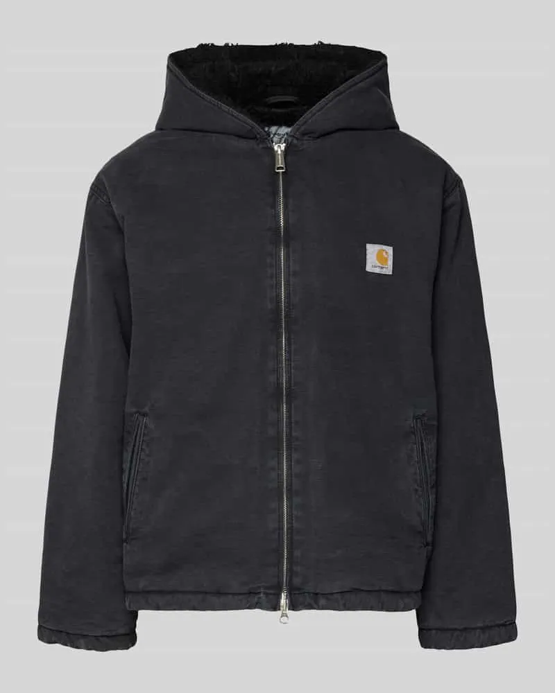 Carhartt WIP Jacke mit Zweiwege-Reißverschluss Modell 'MITCH Black