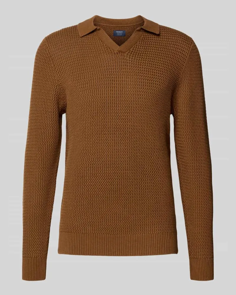 McNeal Strickpullover mit gerippten Abschlüssen Hazel