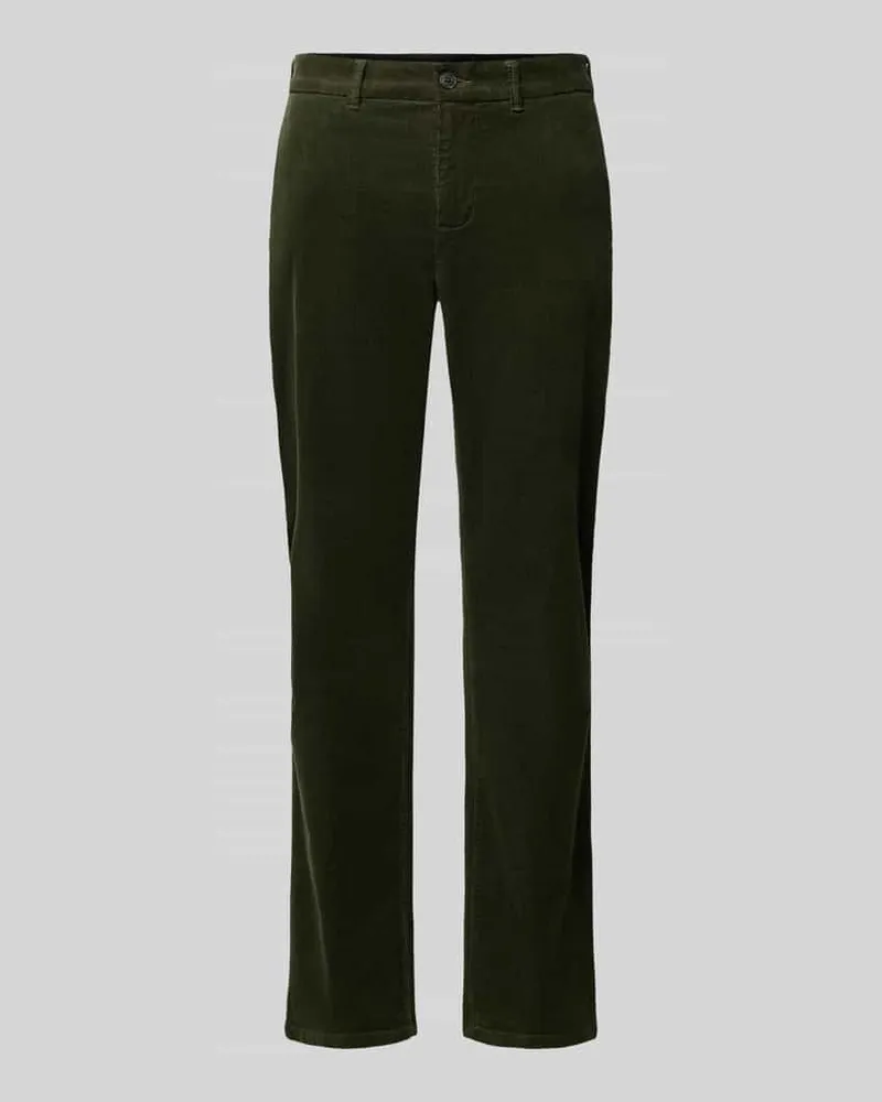 McNeal Slim Fit Cordhose mit Gesäßtaschen Schilf