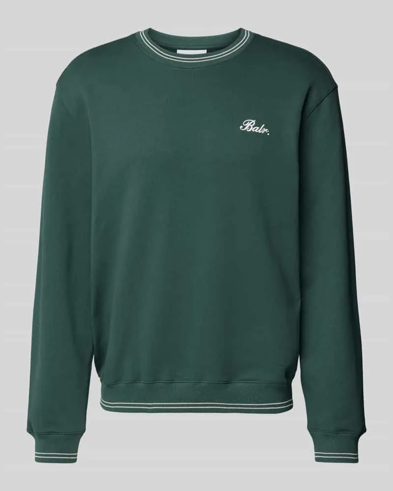 BALR. Sweatshirt mit Label-Stitching 