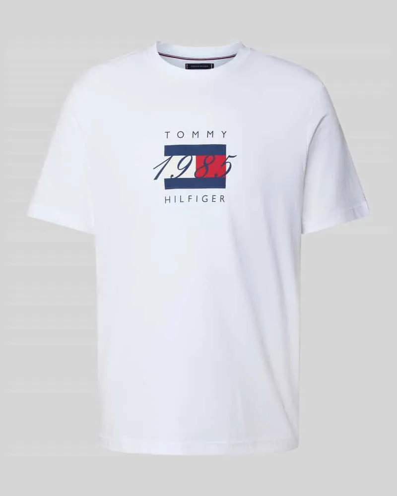 Tommy Hilfiger Regular Fit T-Shirt aus reiner Baumwolle 