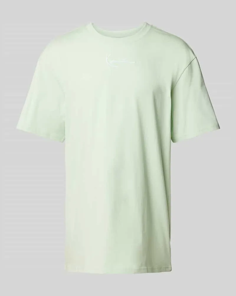 Karl Kani T-Shirt mit Label-Stitching 