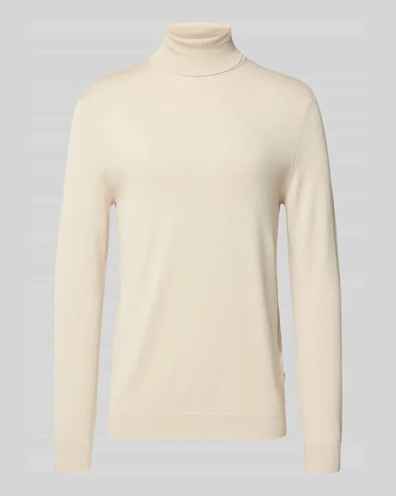 Only & Sons Regular Fit Rollkragenpullover aus Viskose-Mix Modell 'WYLER 