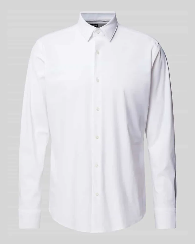 HUGO BOSS Regular Fit Business-Hemd mit Kentkragen 