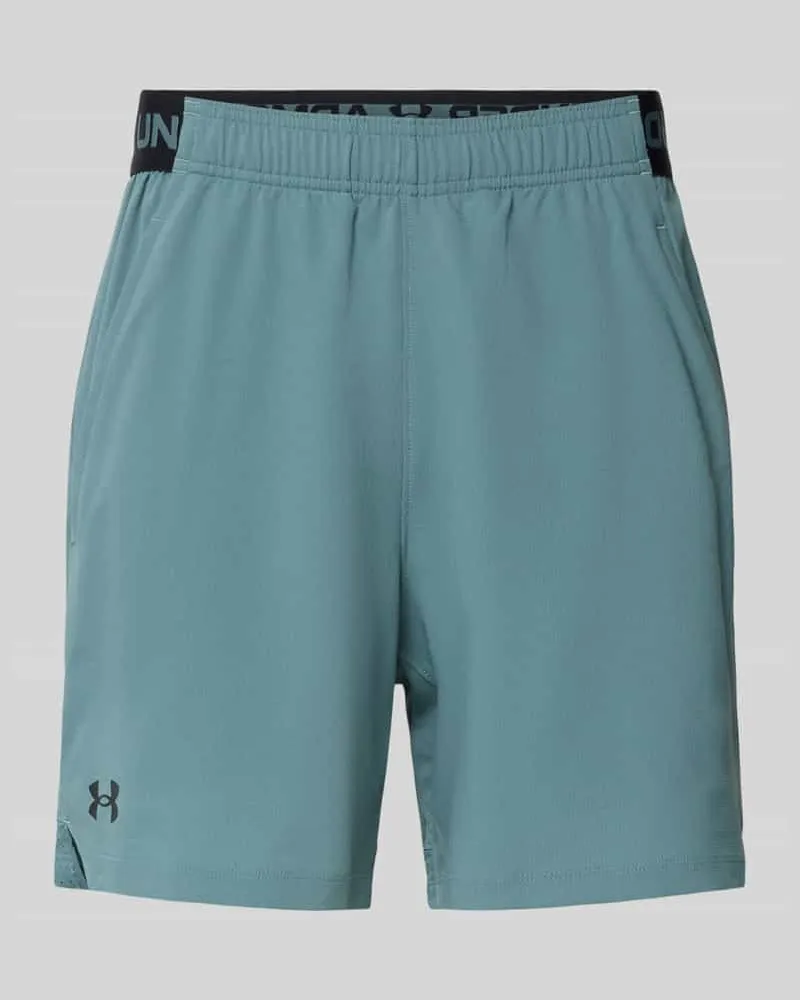 Under Armour Shorts mit elastischem Bund und Logo Mint