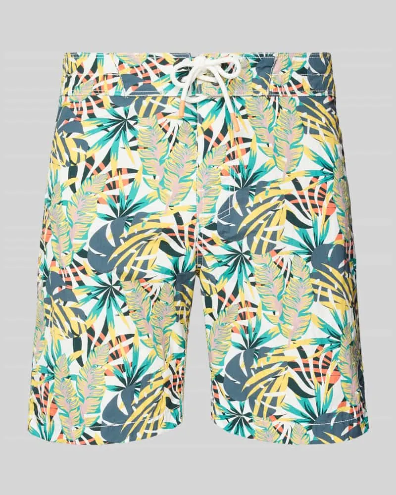 ECOALF Badehose mit elastischem Bund Modell 'BYRONALF Oliv