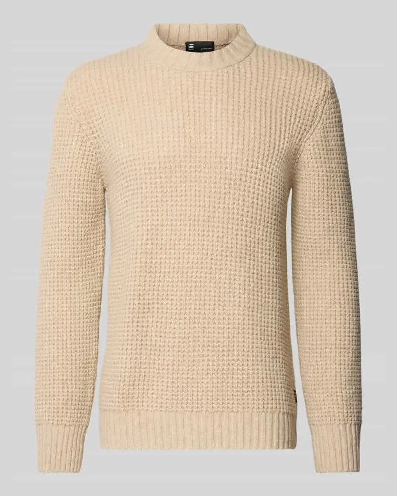 G-STAR RAW Wollpullover mit Strukturmuster Modell 'Chunky 
