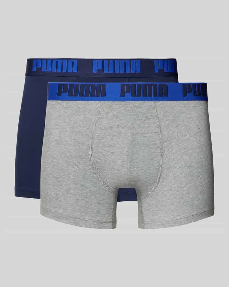 Puma Trunks aus Baumwoll-Mix im 2er-Pack Royal