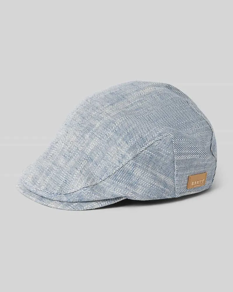 Barts Schiebermütze aus Leinen-Mix Modell 'Jarvis Bleu