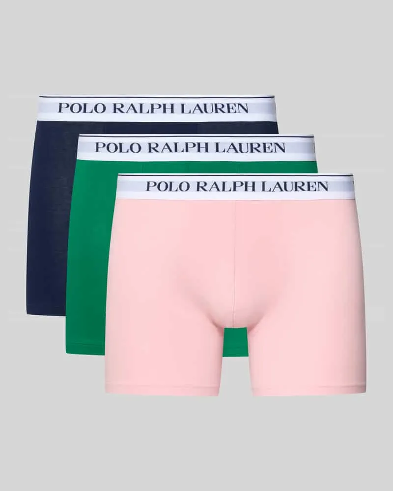Ralph Lauren Trunks aus Baumwoll-Mix im 3er-Pack Rosa