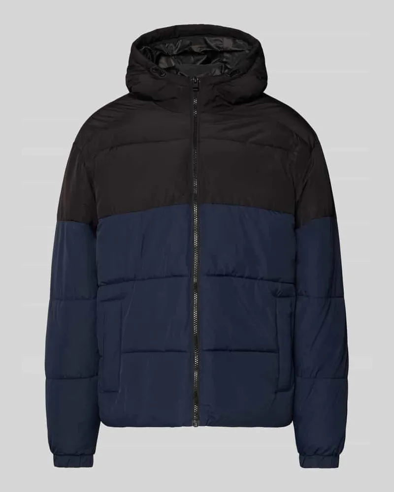 Jack & Jones Steppjacke mit Reißverschluss Modell 'MAZE Marine