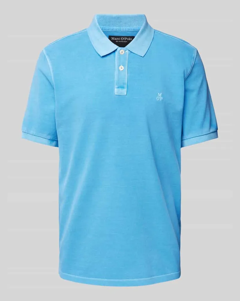 Marc O'Polo Regular Fit Poloshirt aus reiner Baumwolle mit Logo-Stitching 